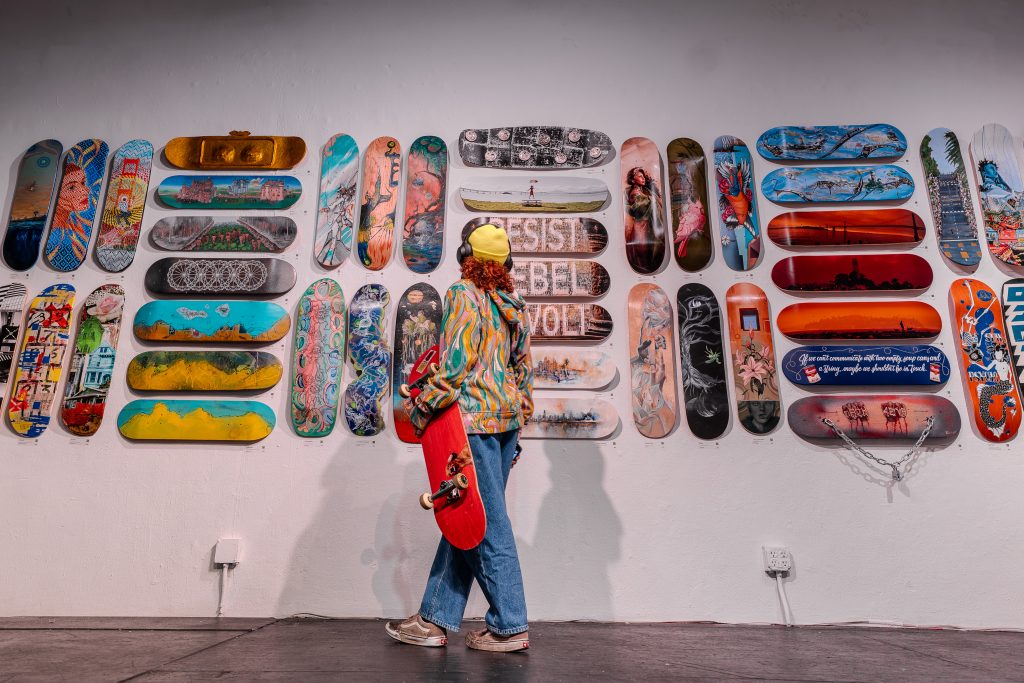 skateboard art 
