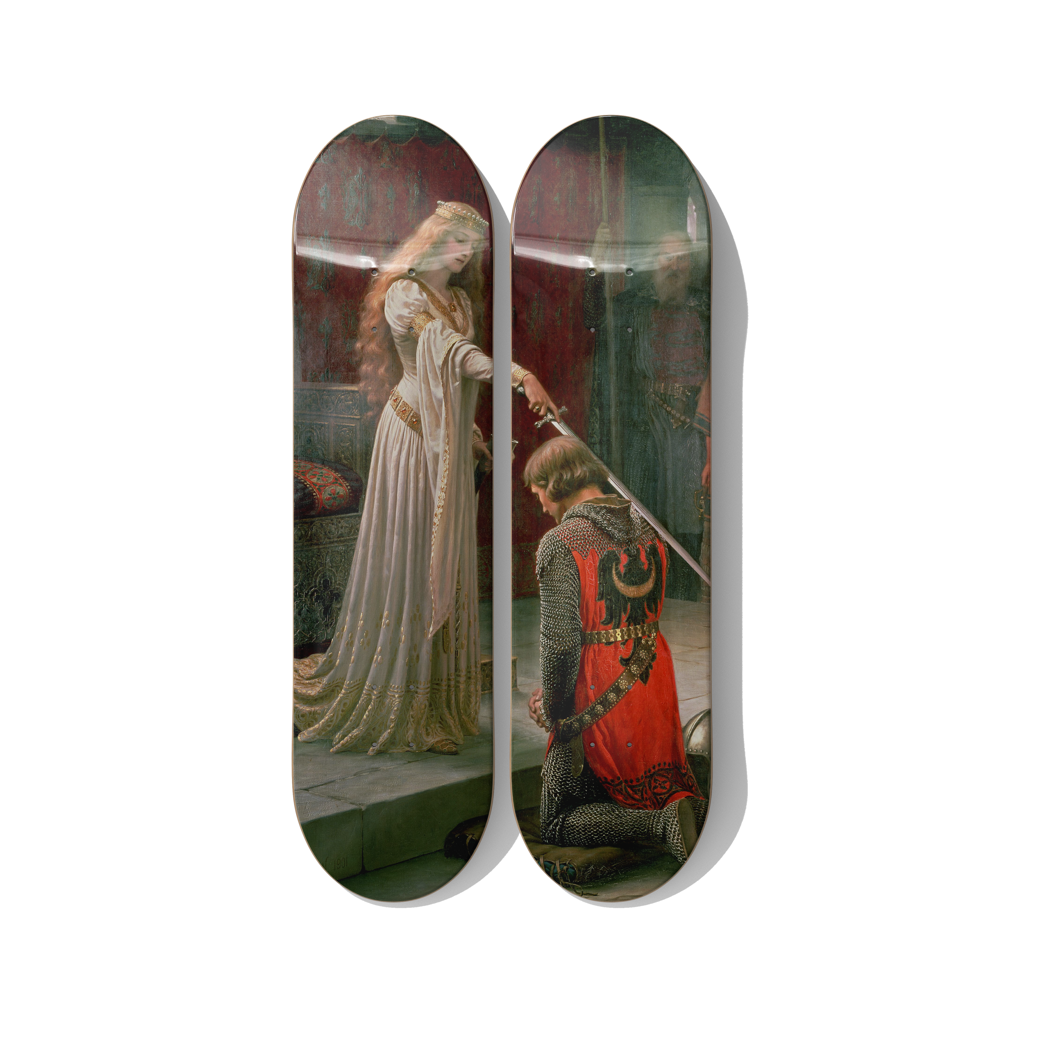 Skateboard wall art for a Mother's Day Father's Day gift 2026 DeckArts Berlin lasting beats flowers personal matched to parent seen daily Mum Dad