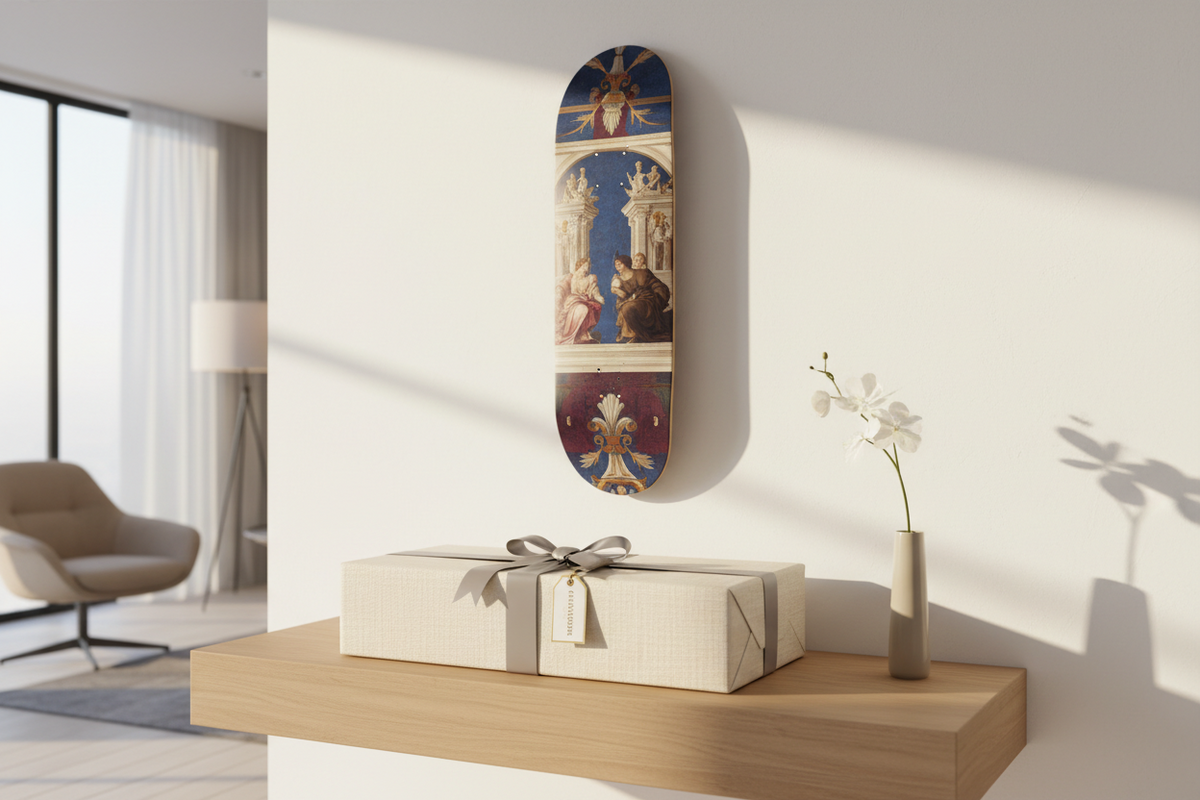 Skateboard Wall Art as a Gift