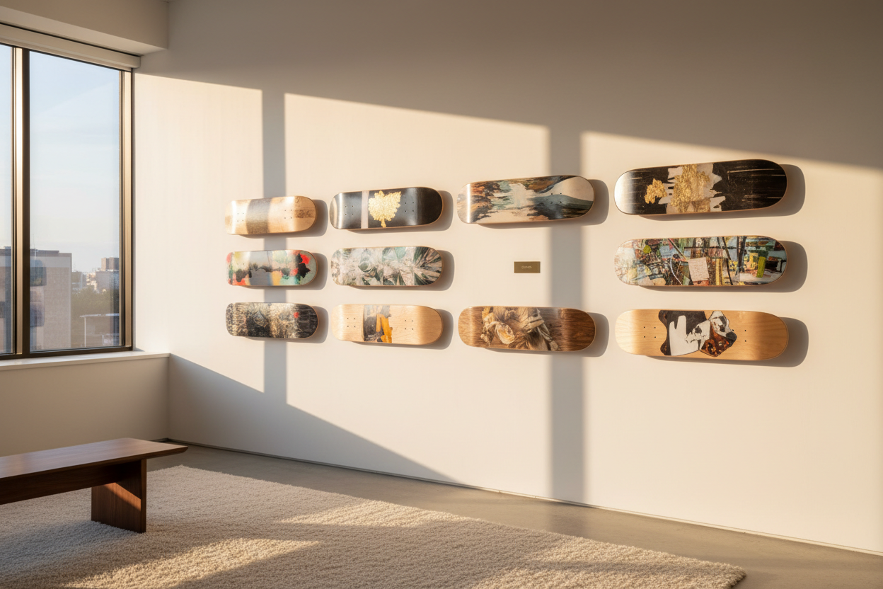     Luxury Skateboard Wall Art: Premium Pieces $500+ Worth Investing In