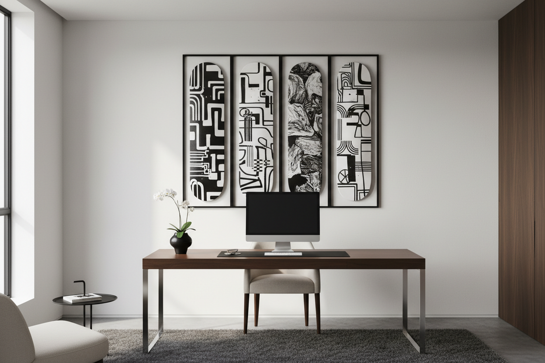 Home Office skateboard Art