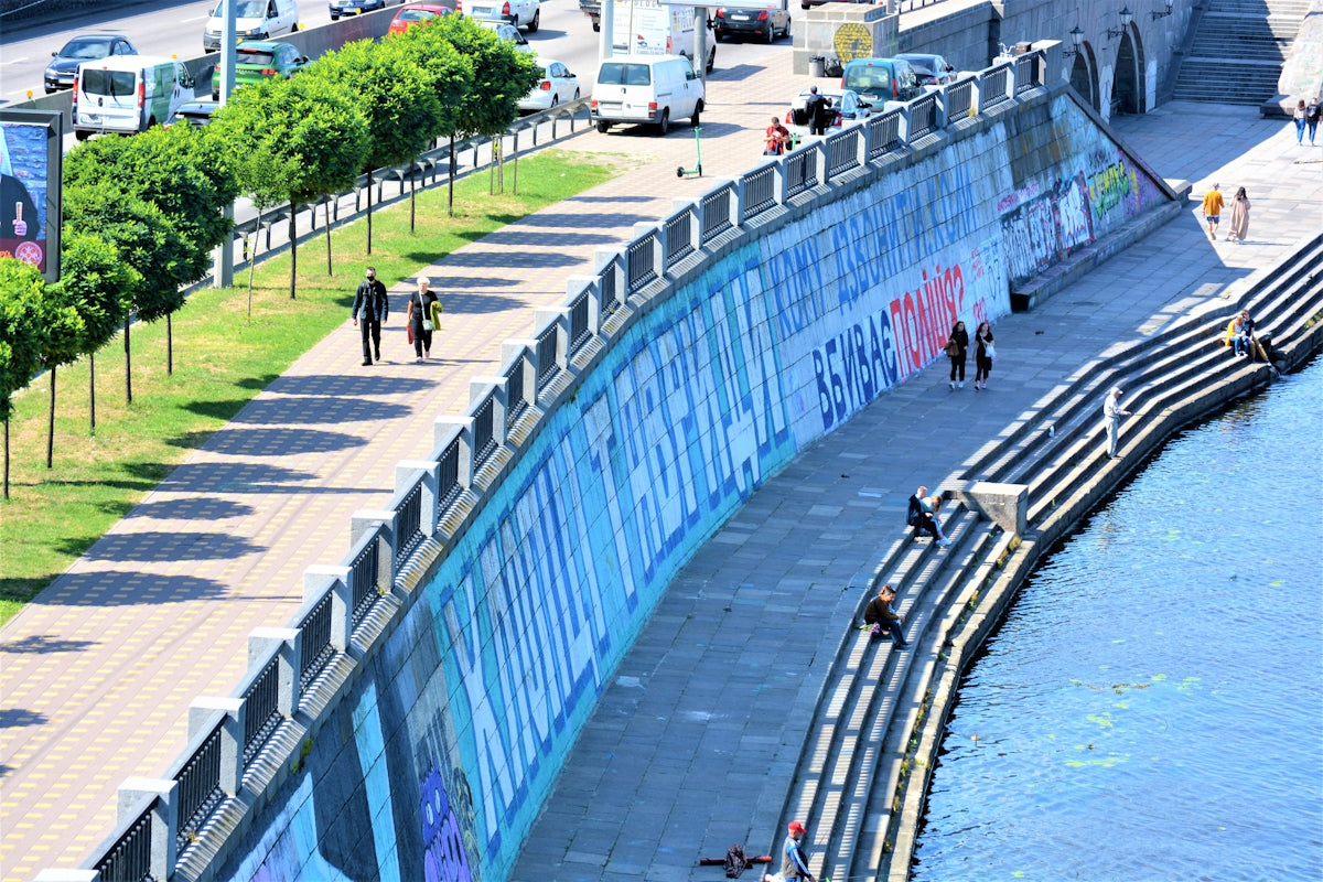 a bridge over a river