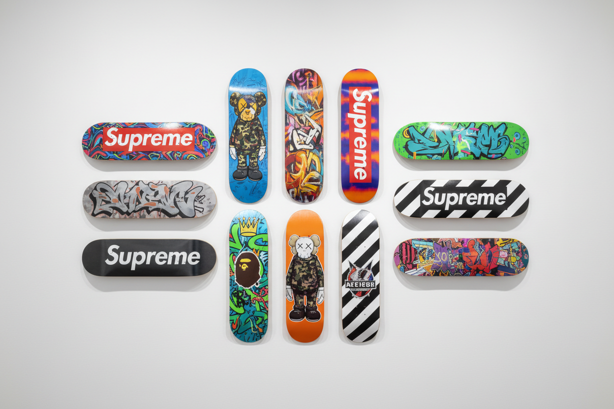    Top 10 Hypebeast Skateboard Art Collaborations