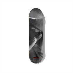 Noise Propaganda Contact by Danilo Cunha skateboard wall art on premium Canadian maple deck