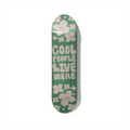 Skateboard Wall Art – Cool People Live Here 