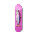 Skateboard Wall Art – Iridescent Fish Contemporary Wall Decor