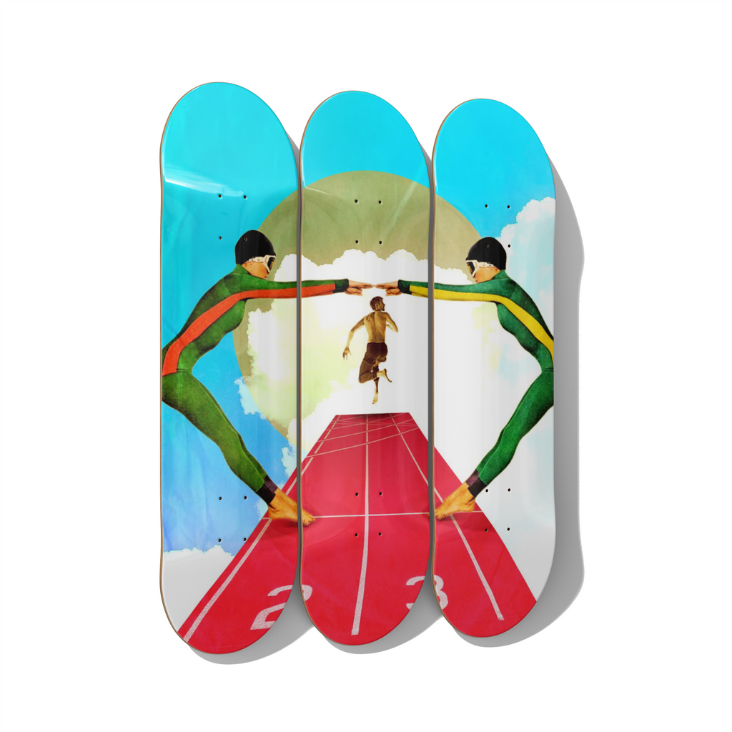 skateboard wall art