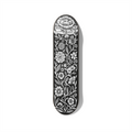 Skateboard Wall Art – Minimalist Floral Pattern 