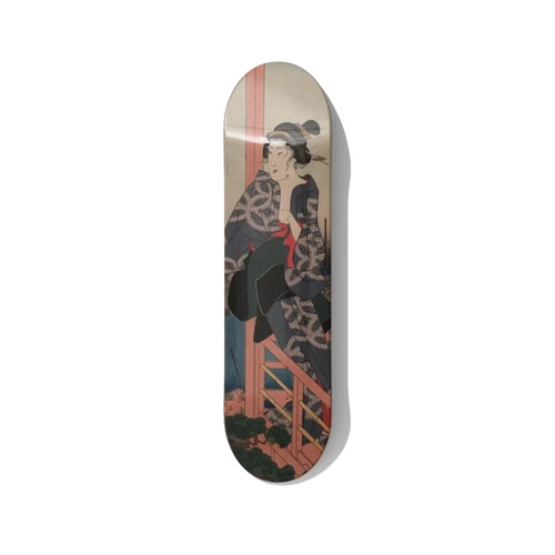 Utagawa Kuniyoshi Samurai – Japanese Ukiyo-e Warrior Skateboard Art - deckarts.com