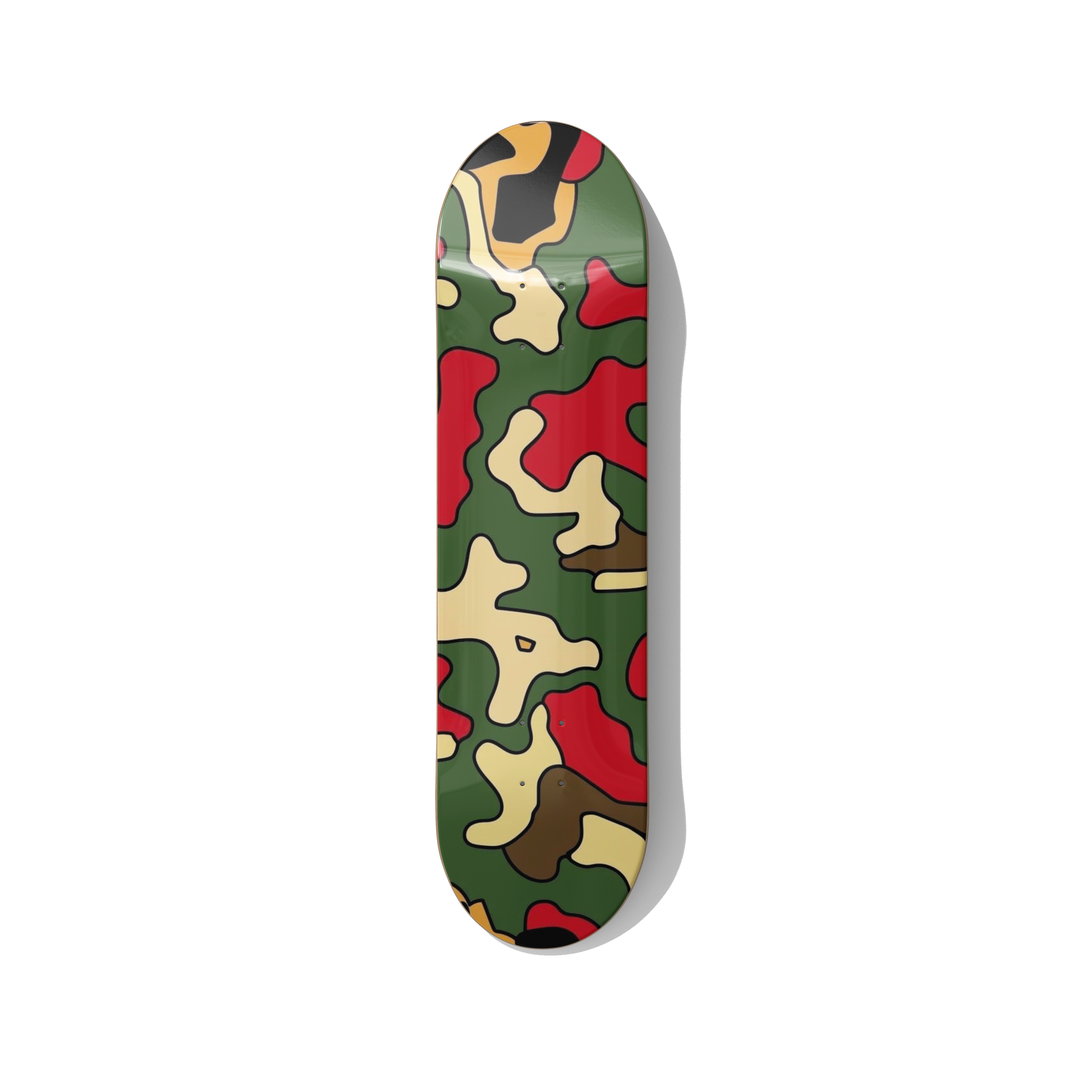 Modern skateboard art