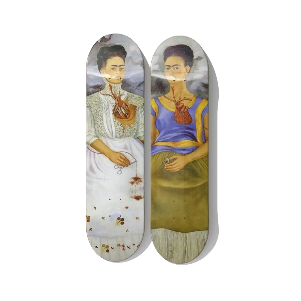 Frida Kahlo Pro Maple Skateboard Deck Wall Art.