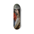 Serpent Scholar Skateboard Deck Wall Art - Premium Canadian Maple.