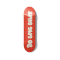 Do Epic Shit – Red Minimalist Text Skateboard Wall Art – Premium Canadian Maple Deck - deckarts.com